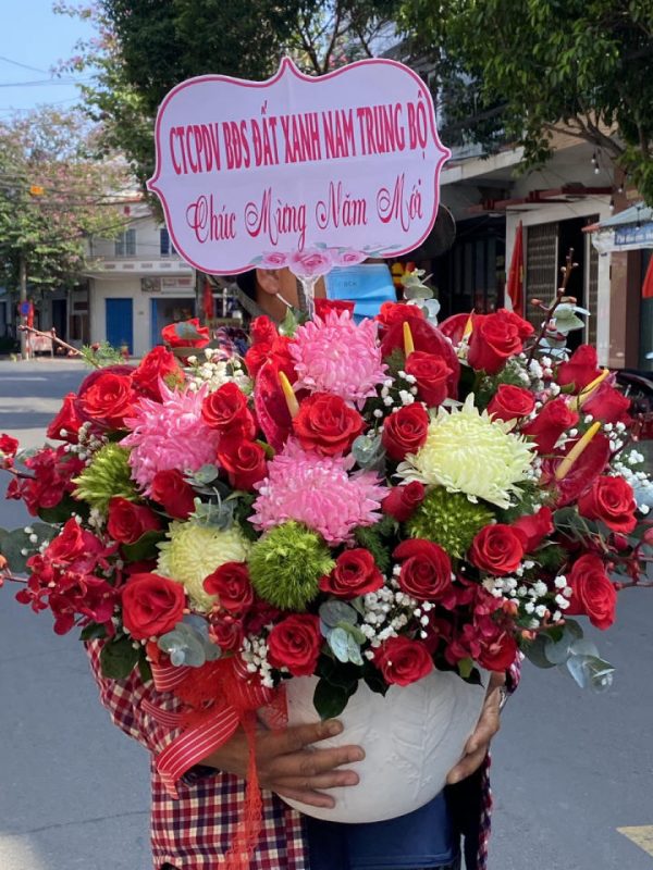 Giỏ hoa - 07